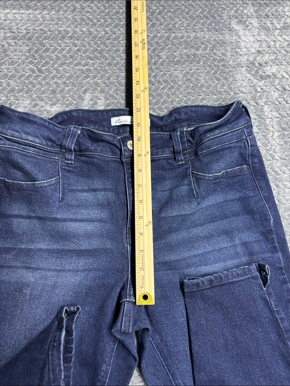 KanCan Dark Indigo Skinny Jeans - Picture 5 of 10